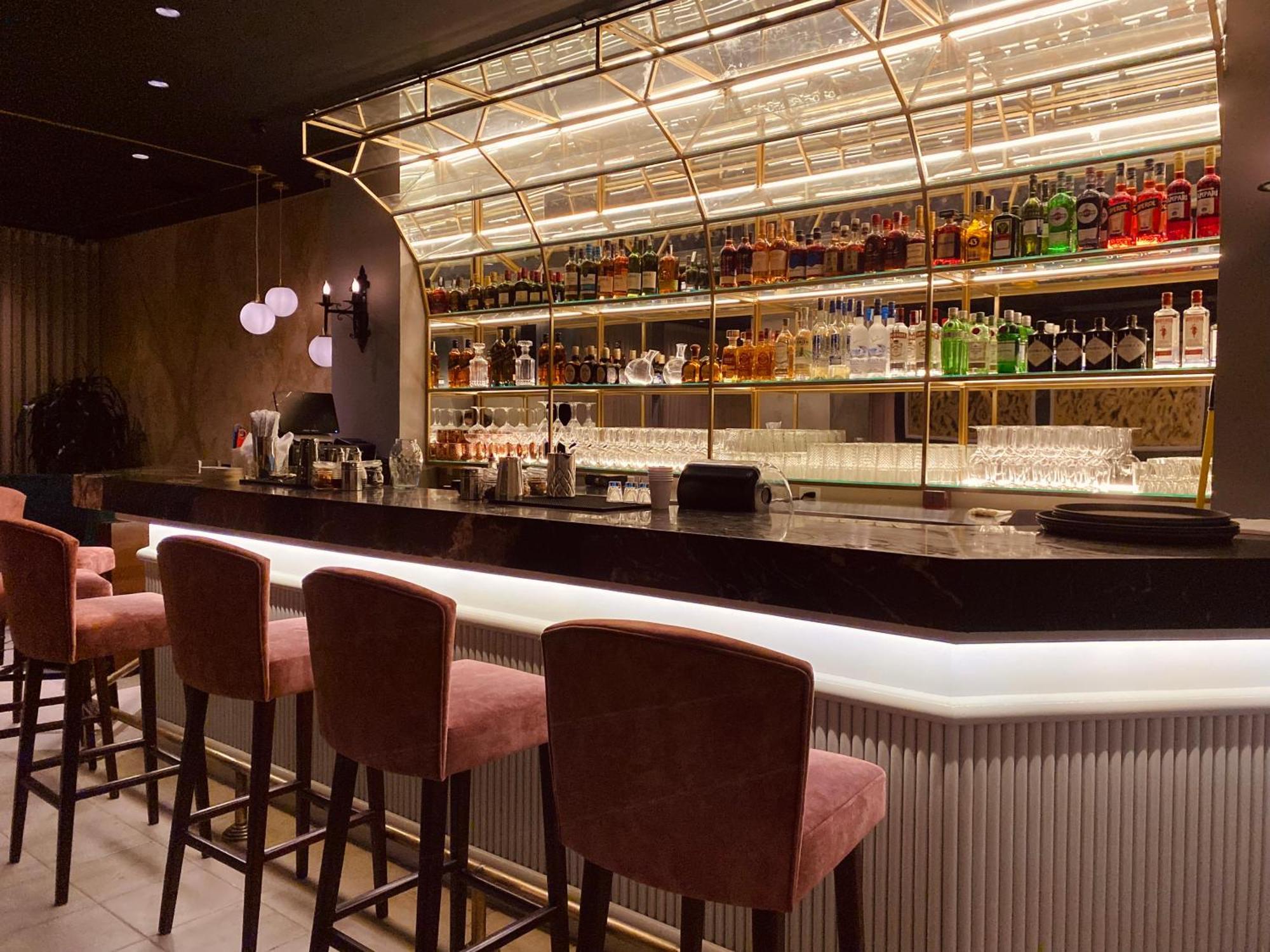 Hotel El Prado 바랑키야 외부 사진 The bar at the 2019 edition of the London Design Festival